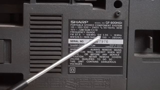 На лицо похожие, разные внутри Original fake Sharp GF 800 или по нашему типа восьмисотый Часть 1 смотреть онлайн