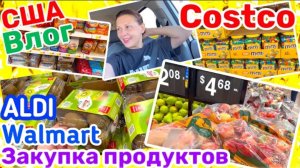 США ВЛОГ ЗАКУПКА ПРОДУКТОВ В COSTCO WALMART🇺🇸