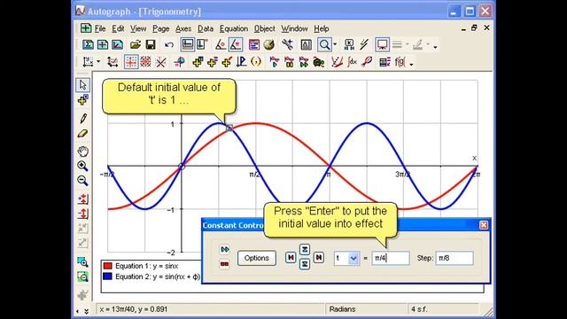 Autograph Advanced 2D Math Illustrating Trigonometry 1080p смотреть онлайн