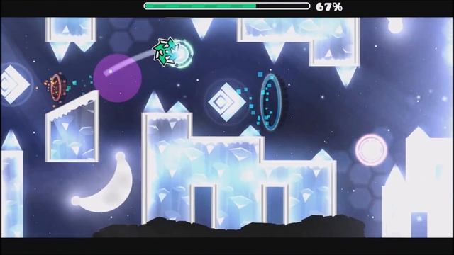 Snow l Geometry dash смотреть онлайн