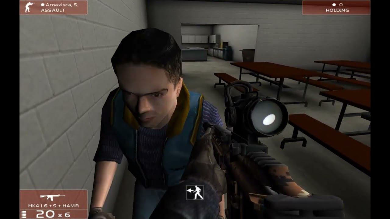 Rainbow Six 3 US Silos - Rescue two hostages and one bomb defusal -veteran смотреть онлайн