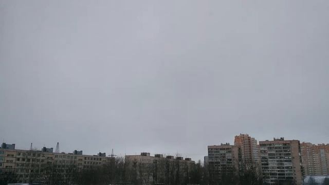 Timelapse snowstorms in Saint-Petersburg 24 feb 2017 смотреть онлайн
