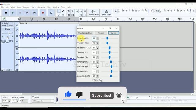 08 How to Reverb effect in Audacity | Audacity Tutorial Best Reverb Settings | Best Vocals Reverb смотреть онлайн