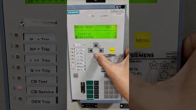 Relay current check in o/c Siprotec 7SJ62 over current and earth fault protection relay in hindi смотреть онлайн