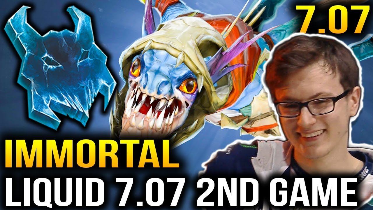 LIQUID Dota 7.07 Game VS Immortal - Miracle Slark is Too Strong Dota 2 смотреть онлайн