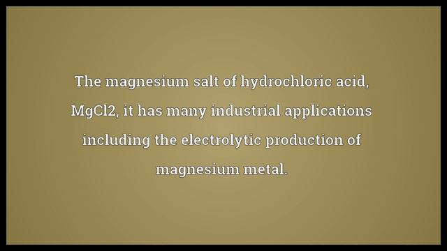 Magnesium chloride Meaning смотреть онлайн