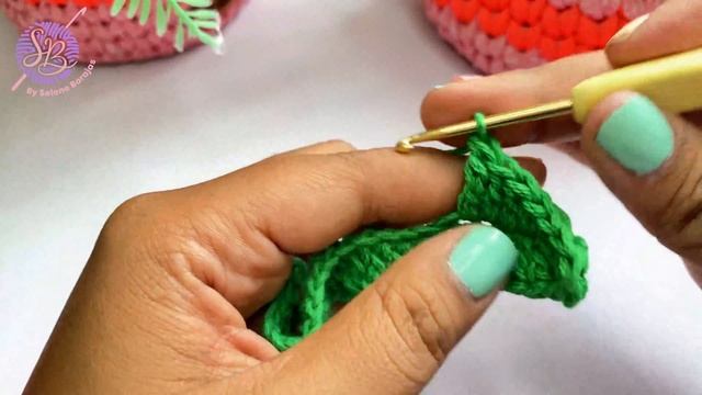 🍃🌿Tutorial sencillo de HOJAS a crochet en diferentes tamaños🍃🌿🍀🌱 смотреть онлайн