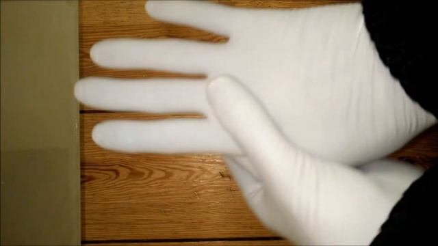 asmr - black nitril under transparent latex gloves смотреть онлайн