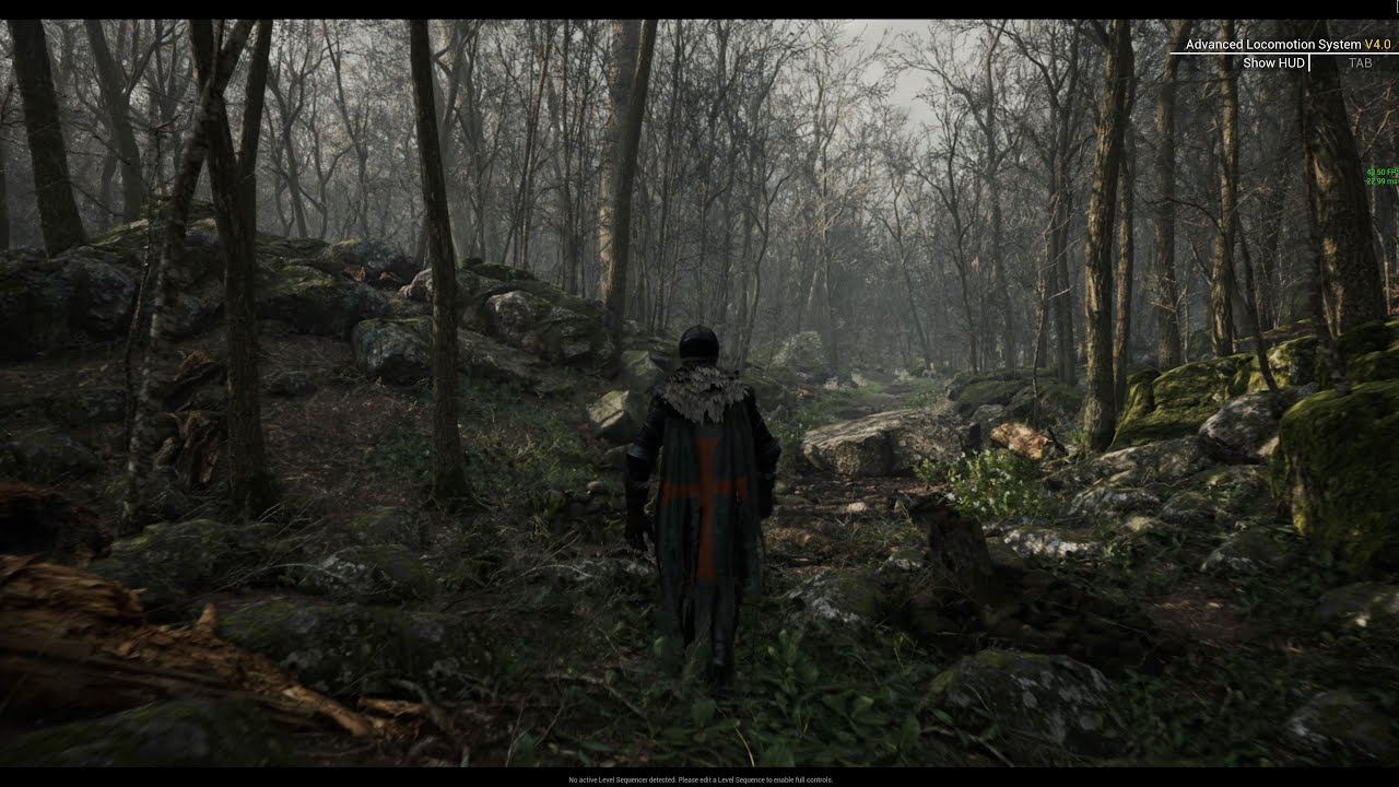 Ingame new version Photoreal Forest Path Unreal Engine 4.26.1 смотреть онлайн