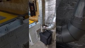 Повышение КПД печки. Воздушный теплообменник на дымоход