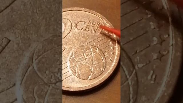 2 euro cent Germany 🇩🇪 SUPER DEFECT 1000 € смотреть онлайн