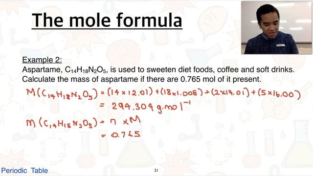 Stage 1 Chemistry 2.3 Quantities of molecules and ions (Part 2 of 3) смотреть онлайн