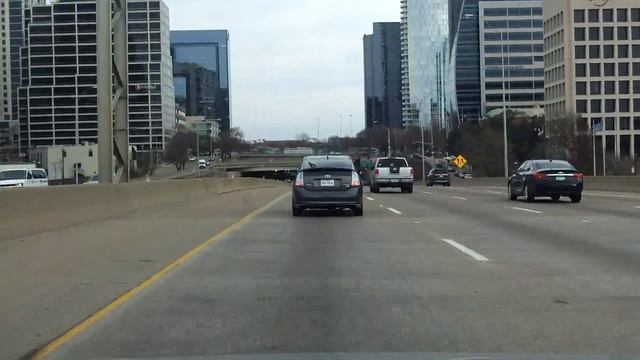 Margaret Hunt Hill Bridge eastbound смотреть онлайн