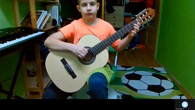 Gama E dur+kadencja E-dur. смотреть онлайн