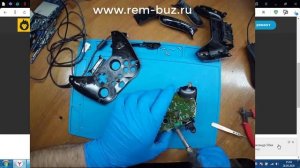 Controller For Xbox One Model 1708 Ремонт кнопки