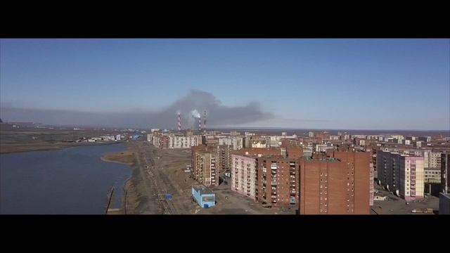 Flights over Norilsk (DJI Mavic PRO) смотреть онлайн