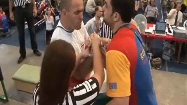 Khutsishvili Melkiza, GEO Vs Ion Oncescu, ROM - EAC 2006 - Worldofarmwrestling.com смотреть онлайн