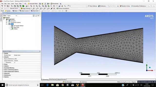 Ansys Fluent Tutorial - Restrictor (nozzle) смотреть онлайн