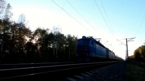 ЧС4-096 с пассажирским поездом "ТИССА" №16