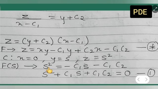 Find the characteristics of the eqn. pq =z, determine the integral surface passes through parabol смотреть онлайн