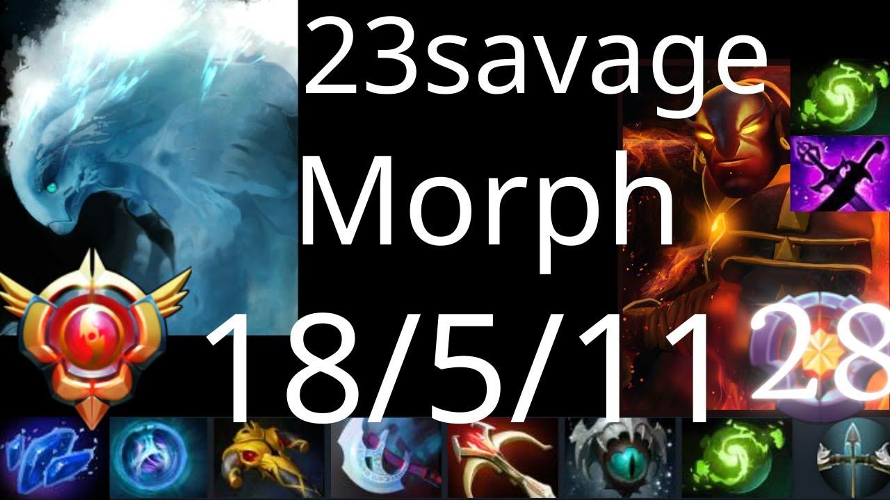23savage Morphling vs Doom, Disruptor, Sniper, Earth Spirit, Viper - dota2 смотреть онлайн