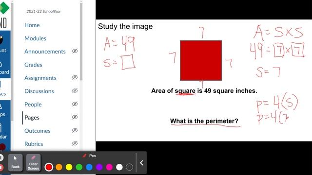 1/31 - Area and Perimeter (part 2) смотреть онлайн