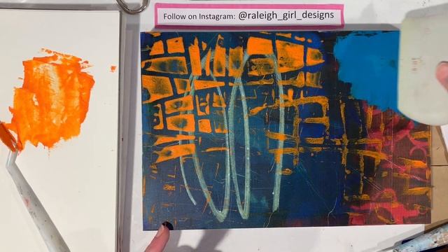 R&F Pigment Oil Paint Sticks…Creating a Painting…Part 1 смотреть онлайн