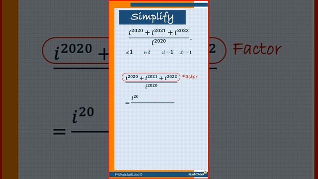 Basic Math Drill 4: Simplify... смотреть онлайн