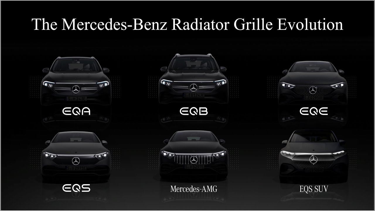 The Mercedes-Benz Radiator Grille Evolution смотреть онлайн