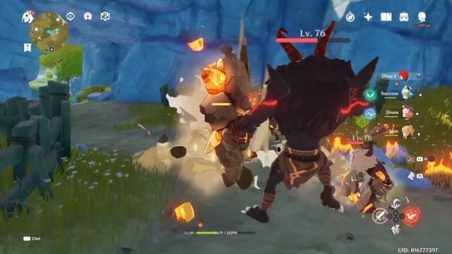 HELM SPLITTER / DRAGON STRIKE TUTORIAL GENSHIN IMPACT смотреть онлайн