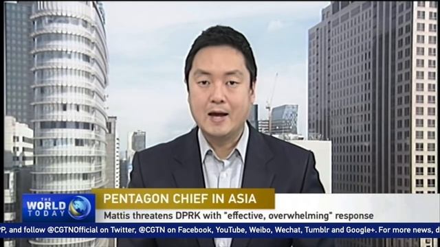 Pentagon chief renews US commitment to protect South Korea смотреть онлайн