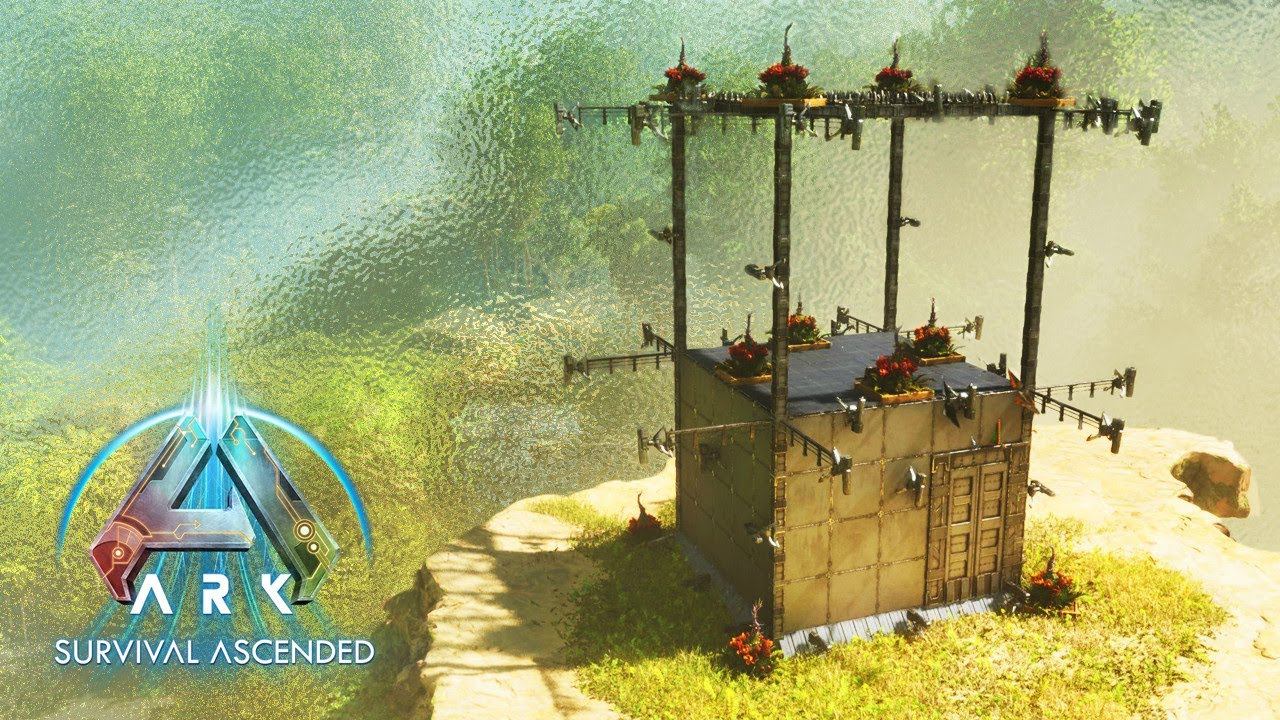 Compact PVP Base With Dino Storage (5x5) - Ark Survival Ascended Build смотреть онлайн