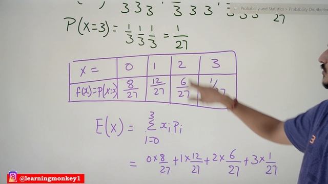Probability Distribution Expected Value Examples || Lesson 48 || Probability & Statistics || смотреть онлайн