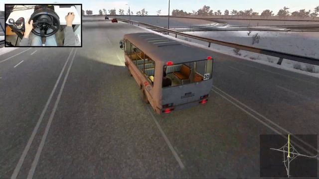 Bus Driver Simulator 🏡 Morning drive in the Murom Suburbs (Retro Rock) смотреть онлайн
