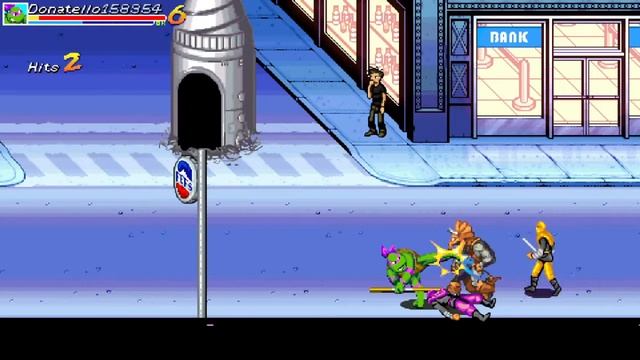 Полное Прохождение Teenage Mutant Ninja Turtles - The Wrath of Shredder) (OPENBOR) смотреть онлайн