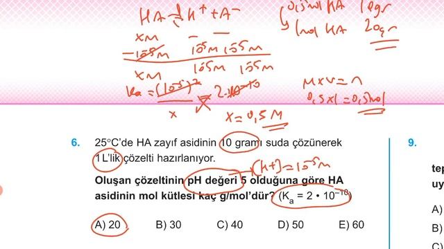 345 YAYINLARI AYT KİMYA SORU BANKASI KİMYASAL TEPKİMELERDE DENGE KARMA SORULAR-5 смотреть онлайн