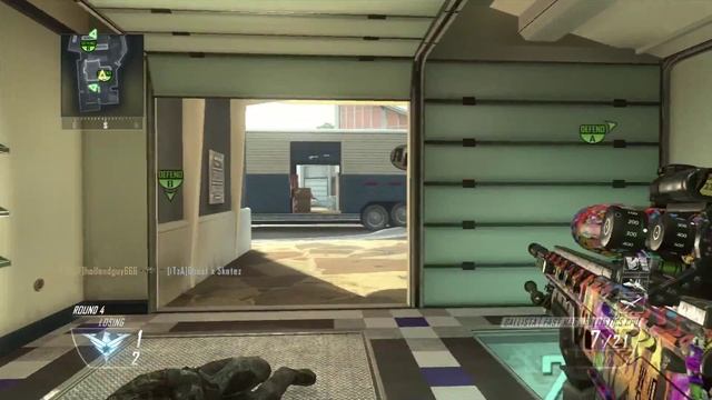 Call of duty BO2 4v4 Sniper battle (iTzA v WOLF) смотреть онлайн