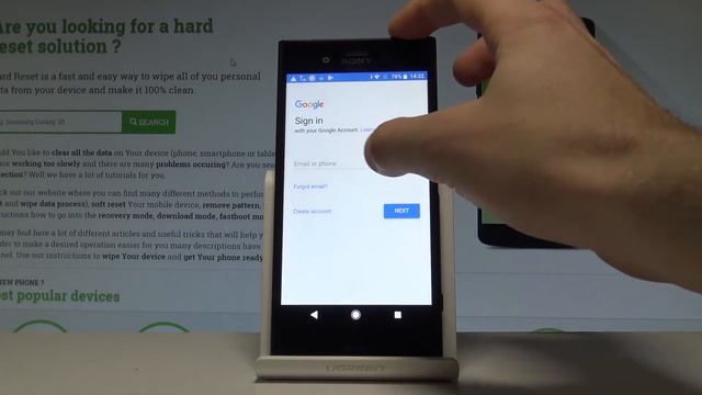 How to Back Up Data in SONY Xperia XZ1 - Turn On Google Backup |HardReset.Info смотреть онлайн