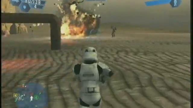 Star Wars Battlefront PlayStation 2 Gameplay - Clone Wars смотреть онлайн
