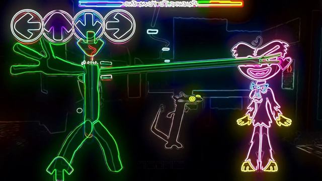 New Smiling Critters Vs Smiling Critters Rainbow Friends - FNF NEON The Amazing Digital Circus