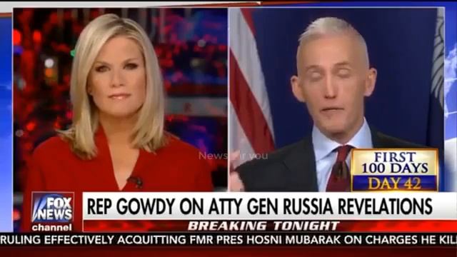 Trey Gowdy On Fake News Jeff Ion Russia Democrat Adam Schiff Lying To Press смотреть онлайн