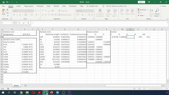 Aspen Plus: simulation of biomass gasification with a kinetic concept смотреть онлайн