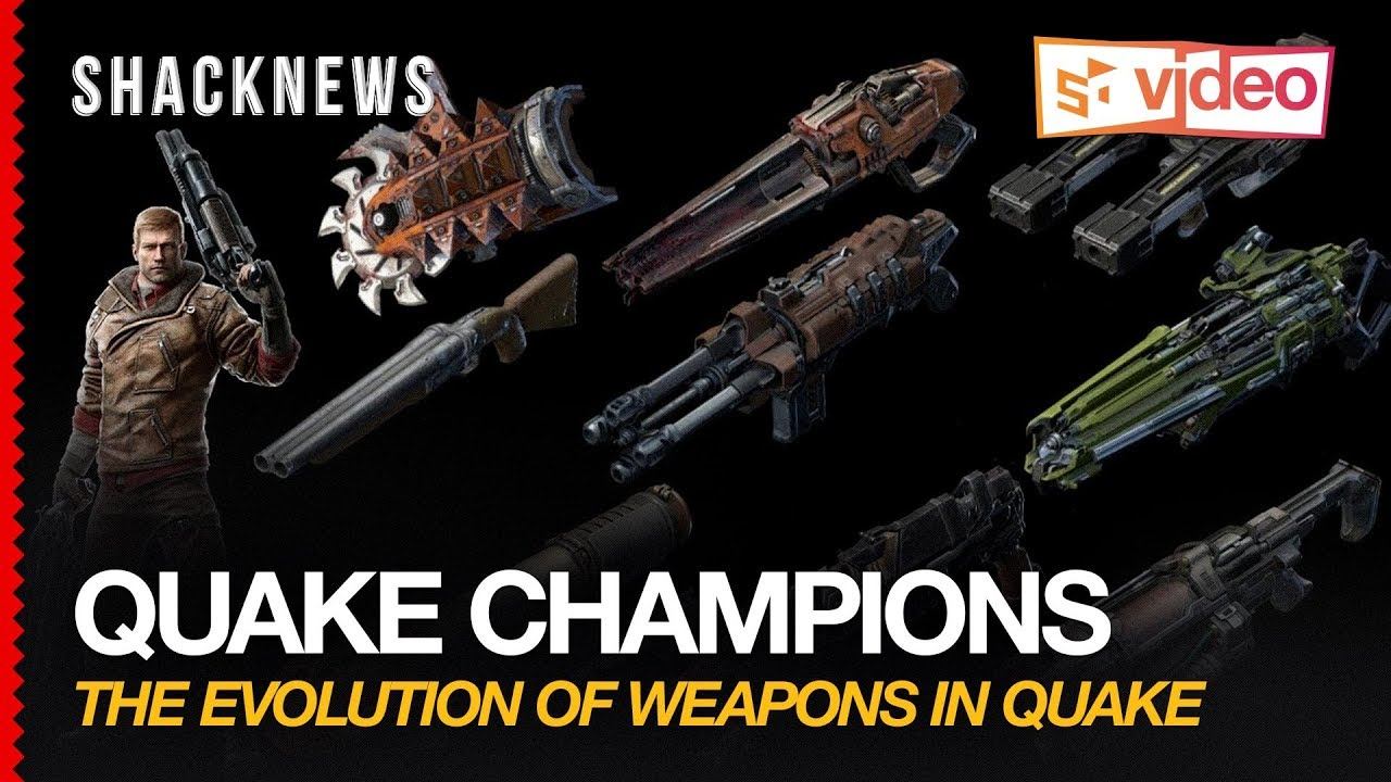 Quake Champions: The Evolution of Weapons in Quake смотреть онлайн