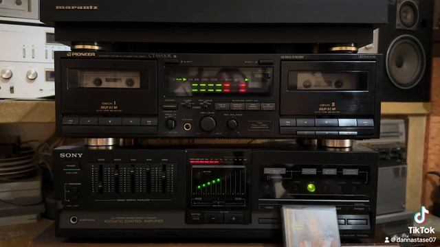 Pioneer CT-W530R & Sony TA-AX430 смотреть онлайн