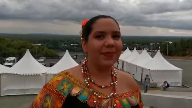 Интервью. Valeria Ilbarrola (Paraguay) - Фольклориада-2021 смотреть онлайн