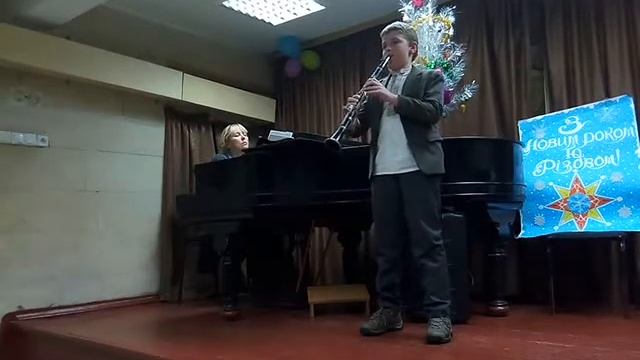 Академ ДМШ 31 - 21 дек 2017 - Айкало Ваня - 2-й класс смотреть онлайн