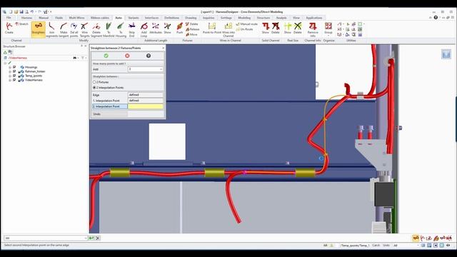 SpaceCable: Straighten segment of channel смотреть онлайн