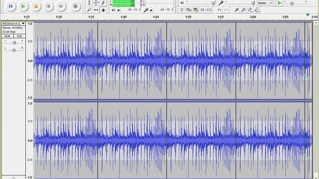Led Zeppelin - Whole Lotta Love - groove & fill. Four-bar drum loop. смотреть онлайн