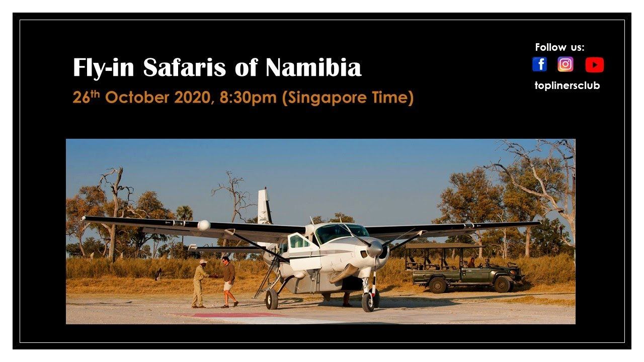 Fly in Safari and Recommended Itinerary for Namibia (Webinar 15) смотреть онлайн