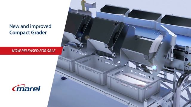 Marel Compact Grader – Flexible solution providing accurate grading and batching смотреть онлайн